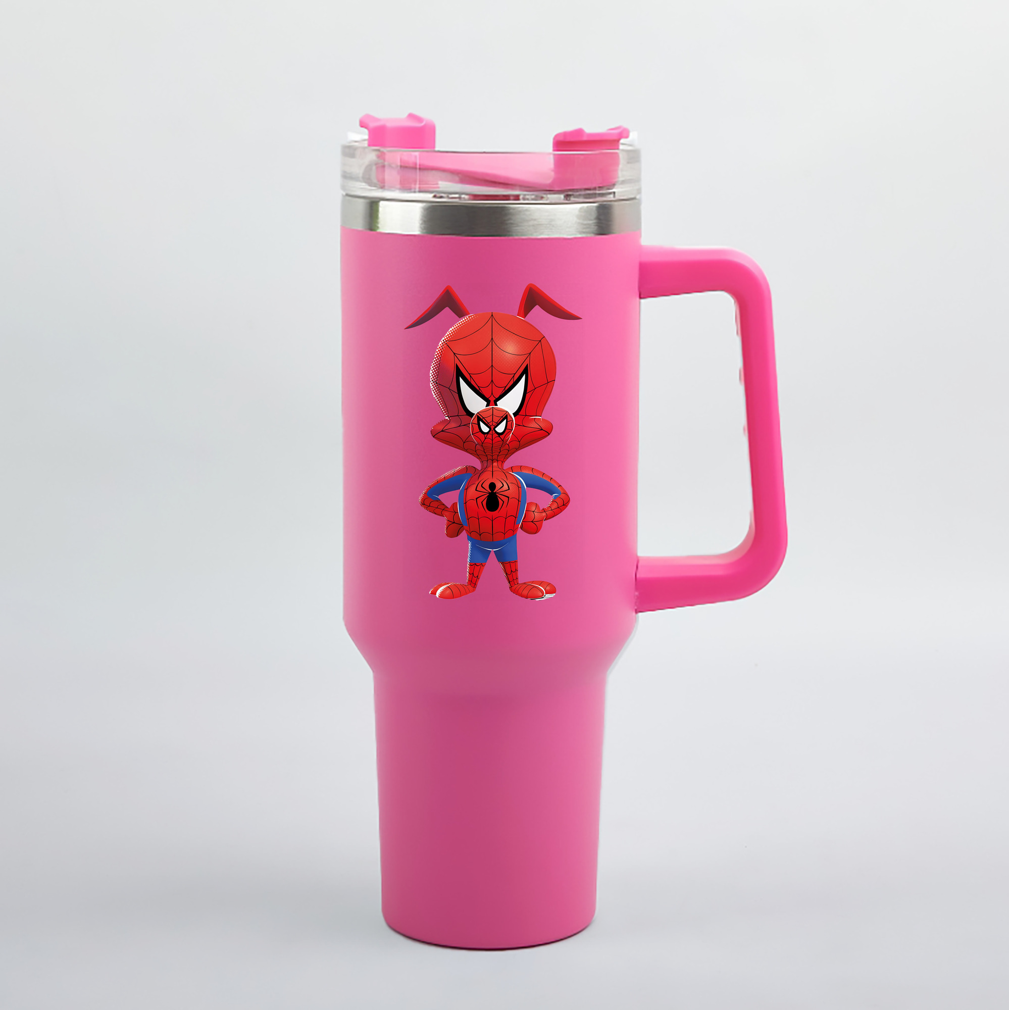（画像用） Spider Man スパイダーマン 1200mL車用タンブラー（カラープリント）